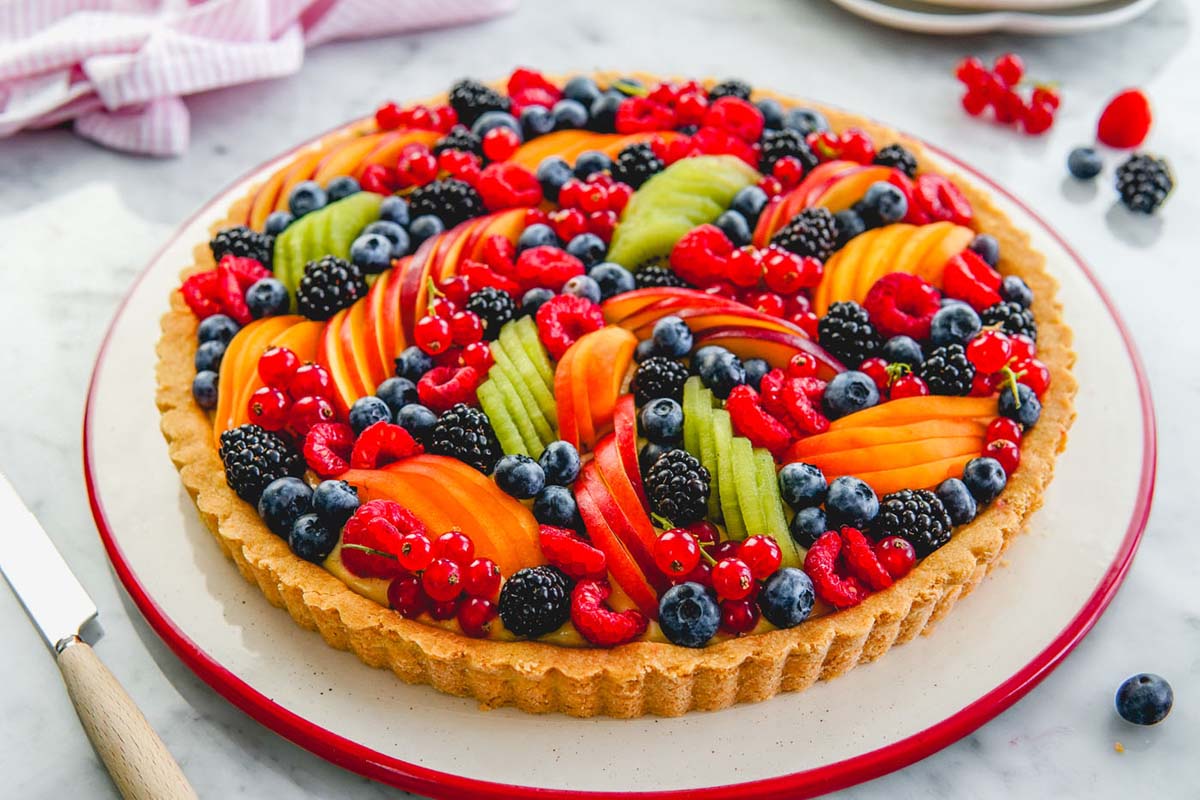 Crostata Crema Pasticciera & Frutta Fresca